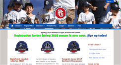 Desktop Screenshot of aglittleleague.org